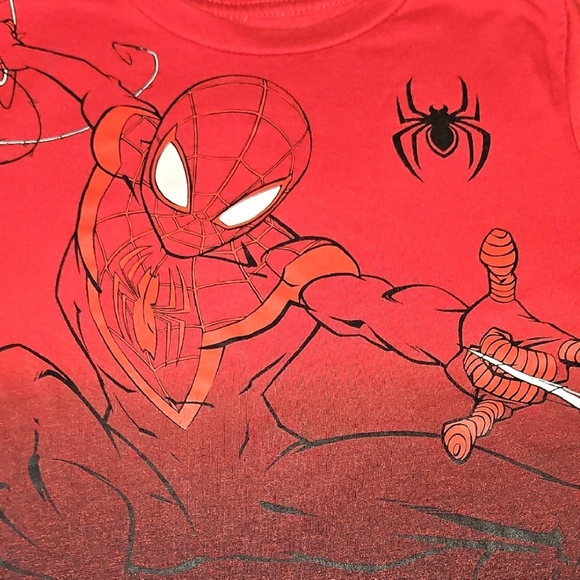 Disney Marvel Spider-Man (XS) Graphic Print & Lion King (XS 4) Tie-Dye Shirt - Picture 5 of 15